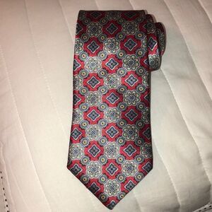 Stafford Executive Italian Silk Multicolored Tie